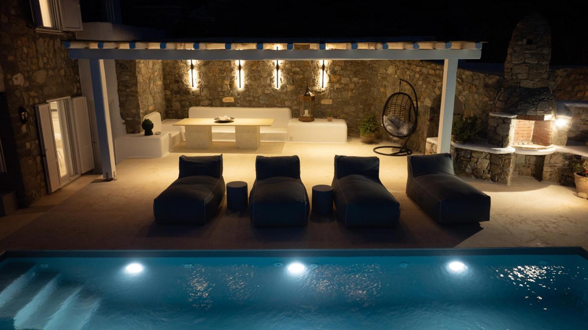 Eternity Blue Villa Mykonos Town Exterior photo